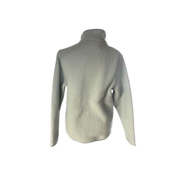 Patagonia Women's Thermal Blue Fleece Retro Pile Marsupial Jacket Size Small NWT - Picture 2 of 7